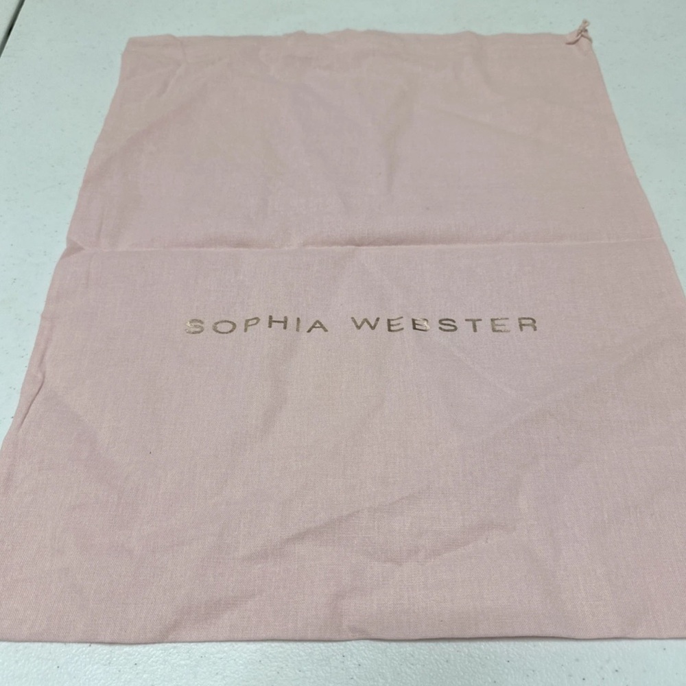 Sophia Webster COTTON  Dust bag Shoe Handbag  Protector Pink 17”X13.5 (0913)